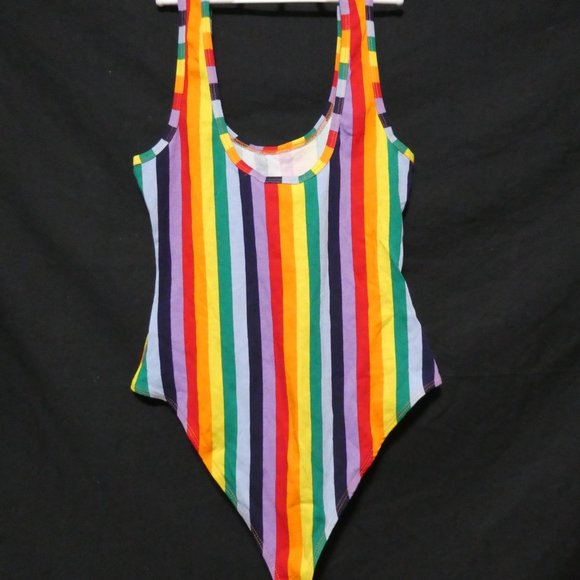 BLUENOTES medium striped bodysuit BNWT - Picture 3 of 16